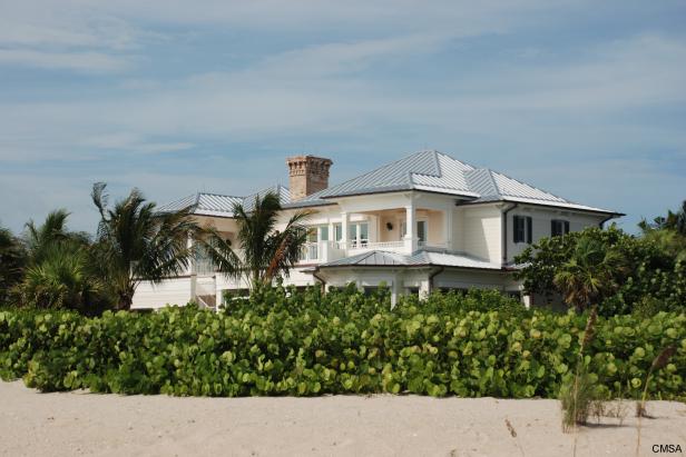 Beach Home With Metal Roof