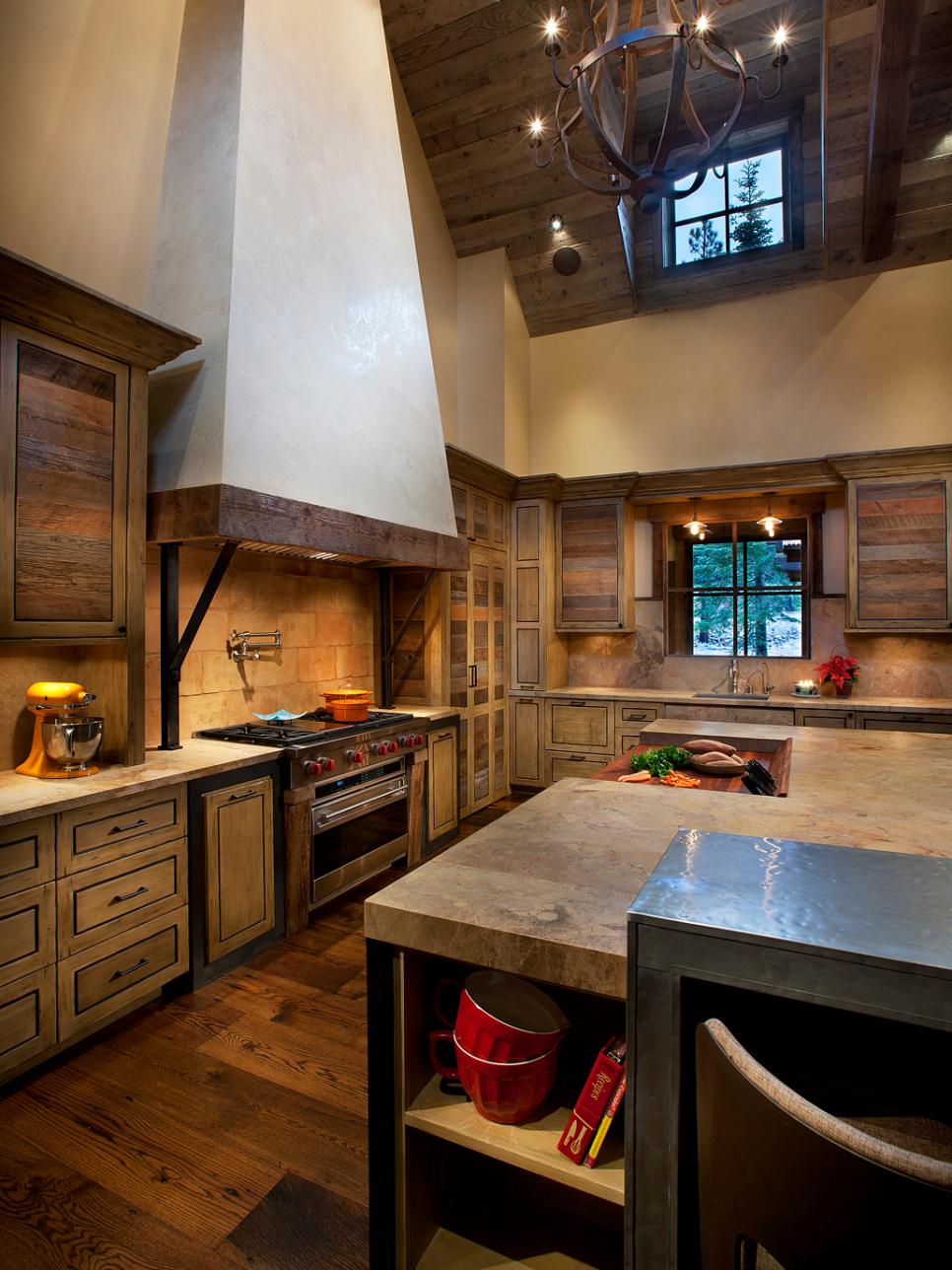 Rustic Kitchen Features Cool, Stylish Design | HGTV