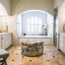 Light-Filled Master Bathroom Is Spacious, Elegant