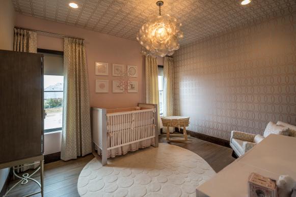 Contemporary Soft Pink Nursery