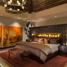 Grand Master Suite With Layers of Texture