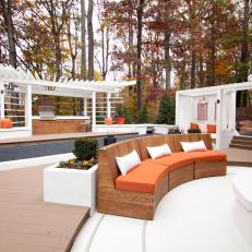 Outdoor Entertaining Space with Many Uses 
