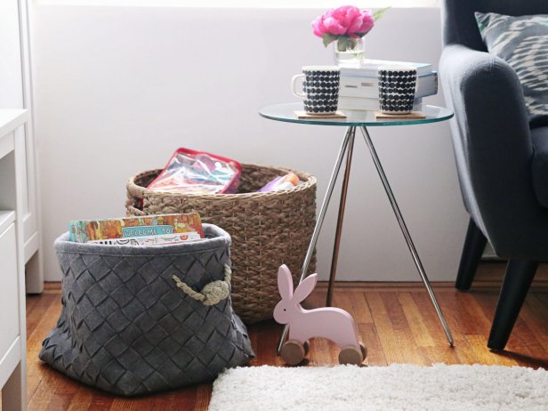 Stylish Storage Baskets for Living Room Clutter