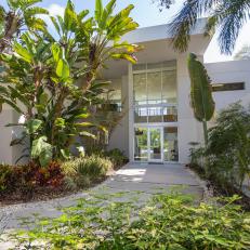 Home Exterior and Walkway: Oceanfront Oasis in Sarasota, Fla.