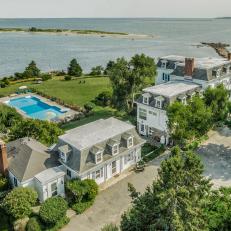 Magnificent Victorian-Era Estate on New England Shoreline