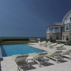 Infinity Pool: Cape Cod Estate on Buzzards Bay in Dartmouth, Mass.