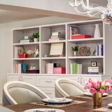 Dining Room Built-In Adds Storage & Style
