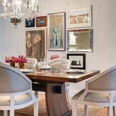 Dining Room Art Makes Spectacular Statement