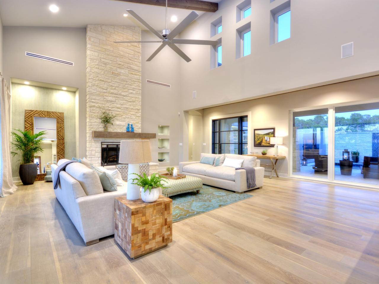 Modern Living Room Flooring, Light Hardwood Floor Living Room Ideas
