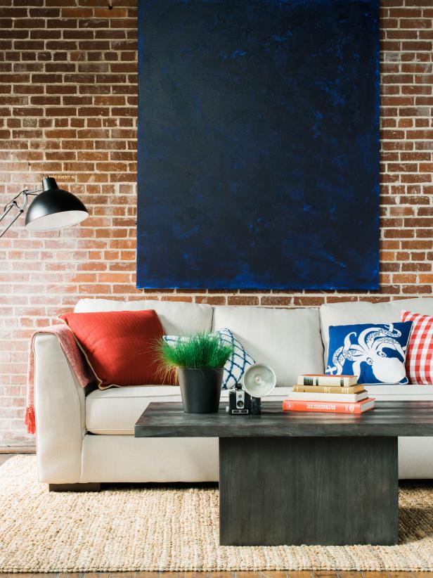 12 Ways To Decorate Above Your Sofa One Thing Three Ways Hgtv