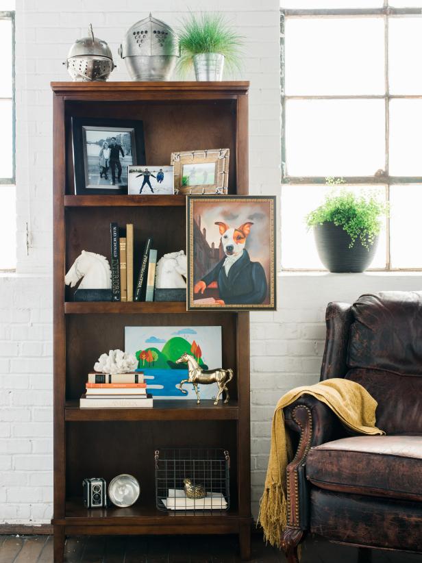 How To Style A Bookshelf Bookshelf Styling Tips One Thing