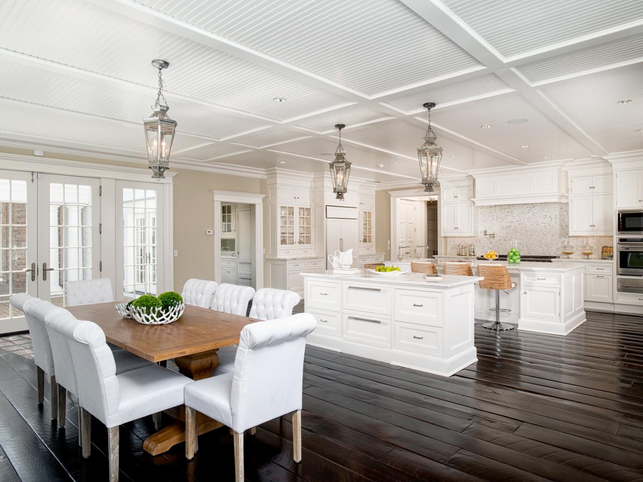 Pictures Of White Kitchen Cabinets With Dark Floors | Floor Roma