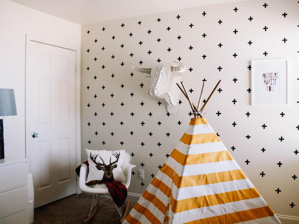 washi tape ideas for temporary decorating in rental home