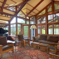 Stunning Craftsman Living Room