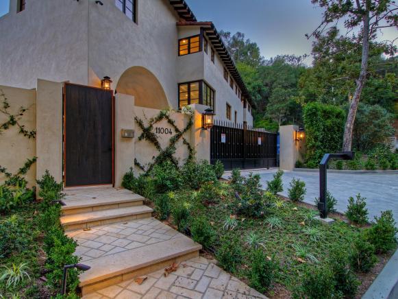 Mediterranean-Style Home With Gated Entry