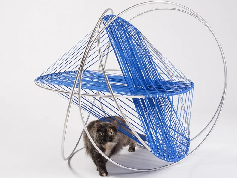 Designs for Felines: Sculptural Cat Toy by DSH Architecture