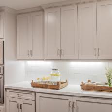 Fixer Upper: White Remodeled Kitchen with Rustic Touches 