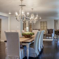 Fixer Upper: Elegant French Country Style Dining Room 