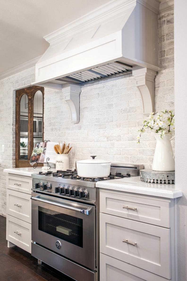 French Country Kitchen Remodel with Modern Appliances 