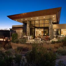 Exquisite Contemporary Southwestern Home with Patio