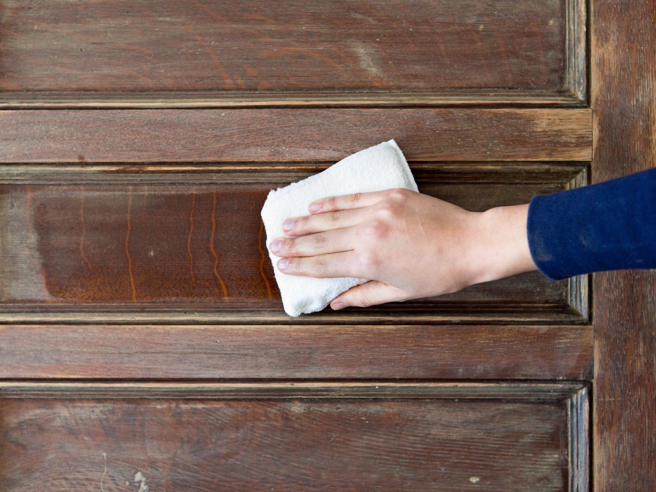 How To Clean Wood Before Staining Hgtv
