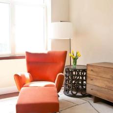 Midcentury Modern Armchair Injects Room With Color