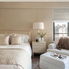 Tone-on-Tone Bedroom With Soft Details