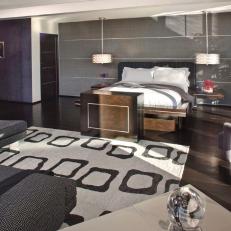 Modern Master Bedroom With Sitting Room