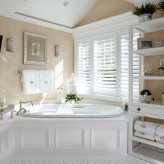 Beach House Master Bathroom Is Luxurious, Relaxing