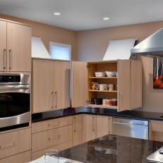 ADA-Compliant Kitchen With Motorized Cabinets