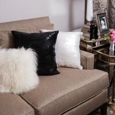 Black and White Accent Pillows