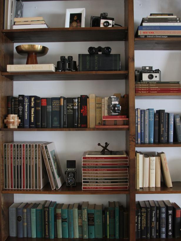 The Best Ways to Decorate Your Shelves With More Than Just Books | HGTV
