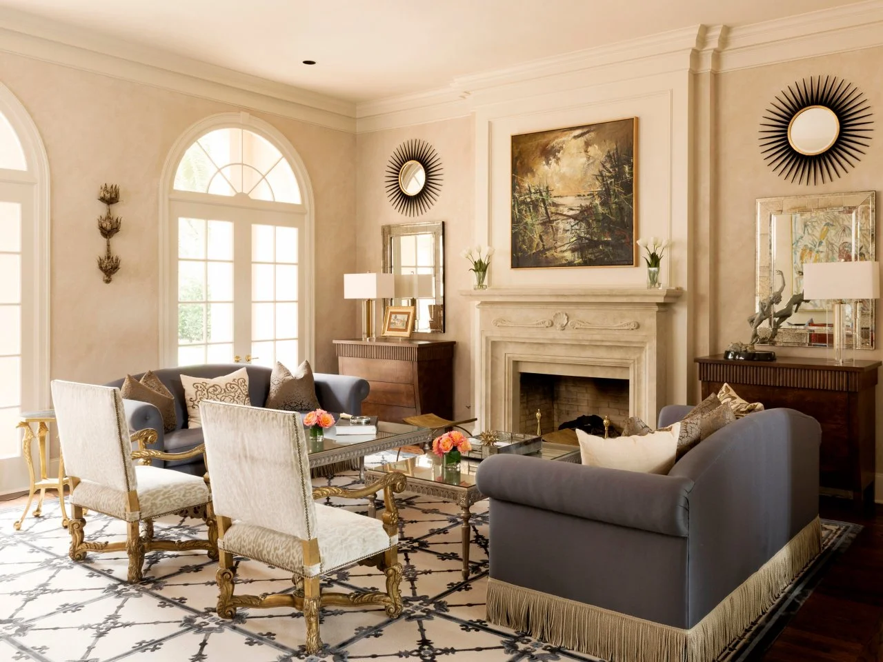 Traditional Living and Dining Rooms With Touch of Whimsy | HGTV, image size:1280x960