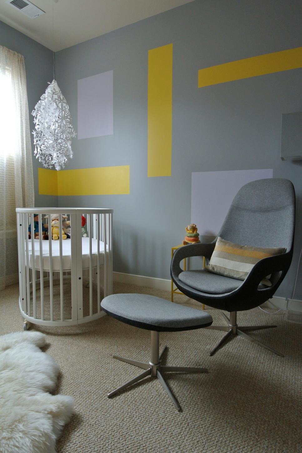 Best Gray Nursery With Luxury Interior