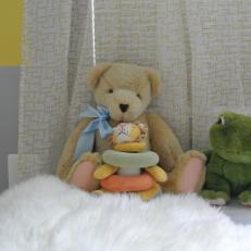 Contemporary Nursery With Room for Teddy