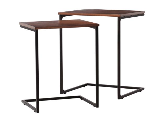Save space in style with these narrow nesting tables