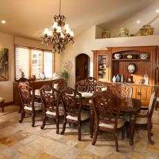 Dining Room: Traditional Gem in Chatsworth, Calif.