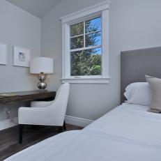 Contemporary & Sleek Gray Bedroom 