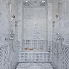 Large, Ornate Shower 