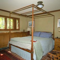 Bedroom: Historic Prairie House in Riverside, Ill.