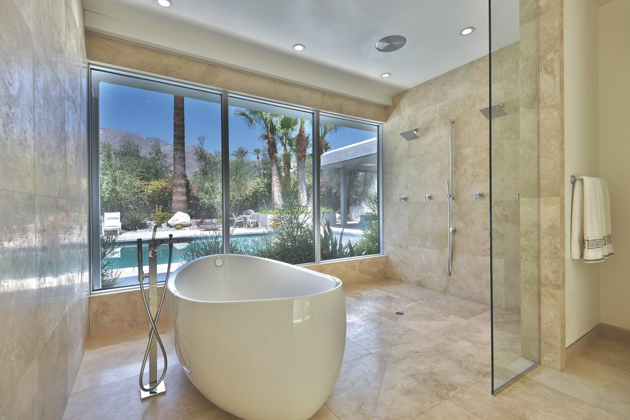 glass oversized bathtubs design