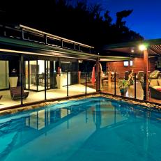 Pool and Deck: Open Plan Villa on East Bedarra Island, Australia