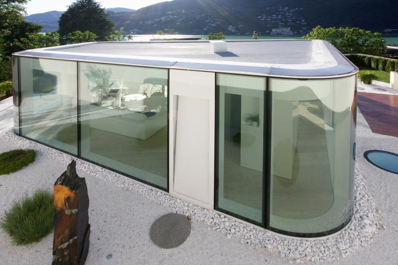 Glass House in Switzerland