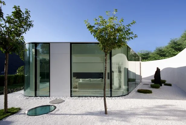 Tour a U-Shaped Glass Pavilion in Lugano, Switzerland | HGTV