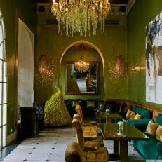 Moroccan-Inspired Dining Room is Full of Glamour