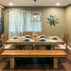 Informal Dining Room is Relaxed, Inviting