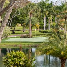 Lush Outdoor Grounds Boast Private Putting Green 