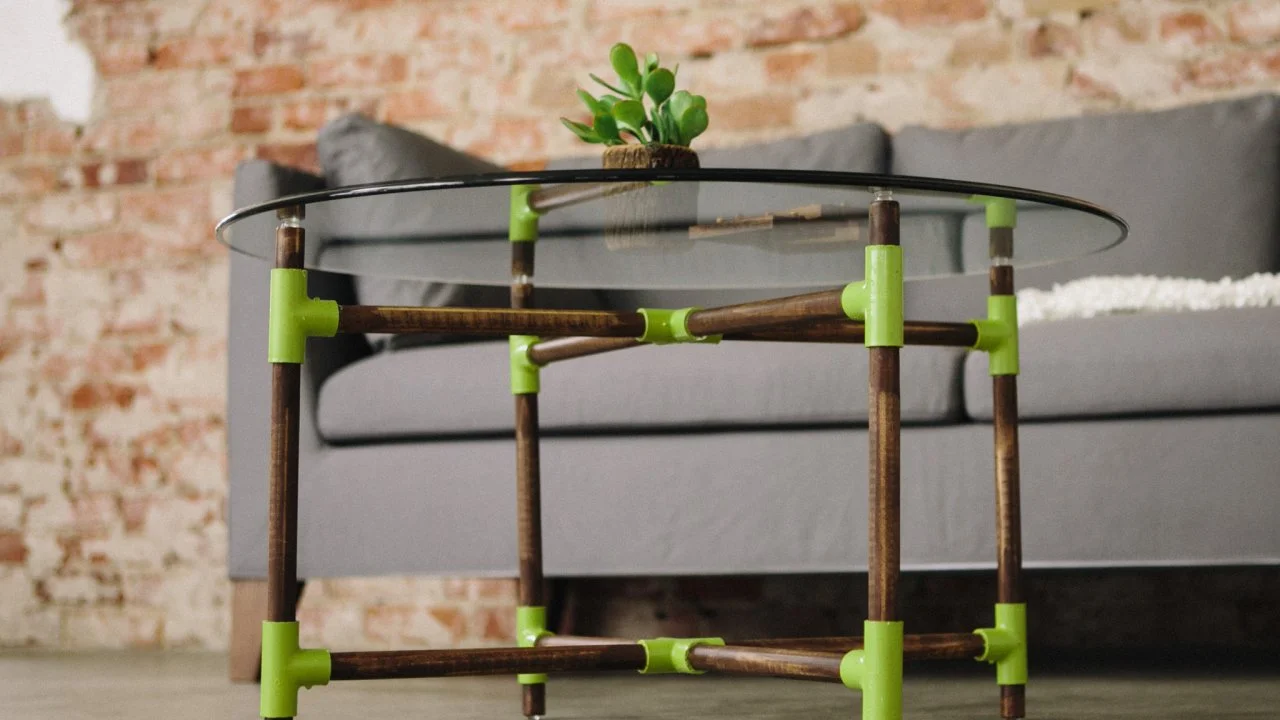 How to Make a PVC Pipe Coffee Table HGTV