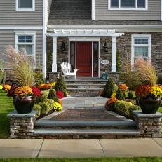 Planters Decked for Fall