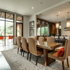 Dining Space: High Style Meets Function in Dallas